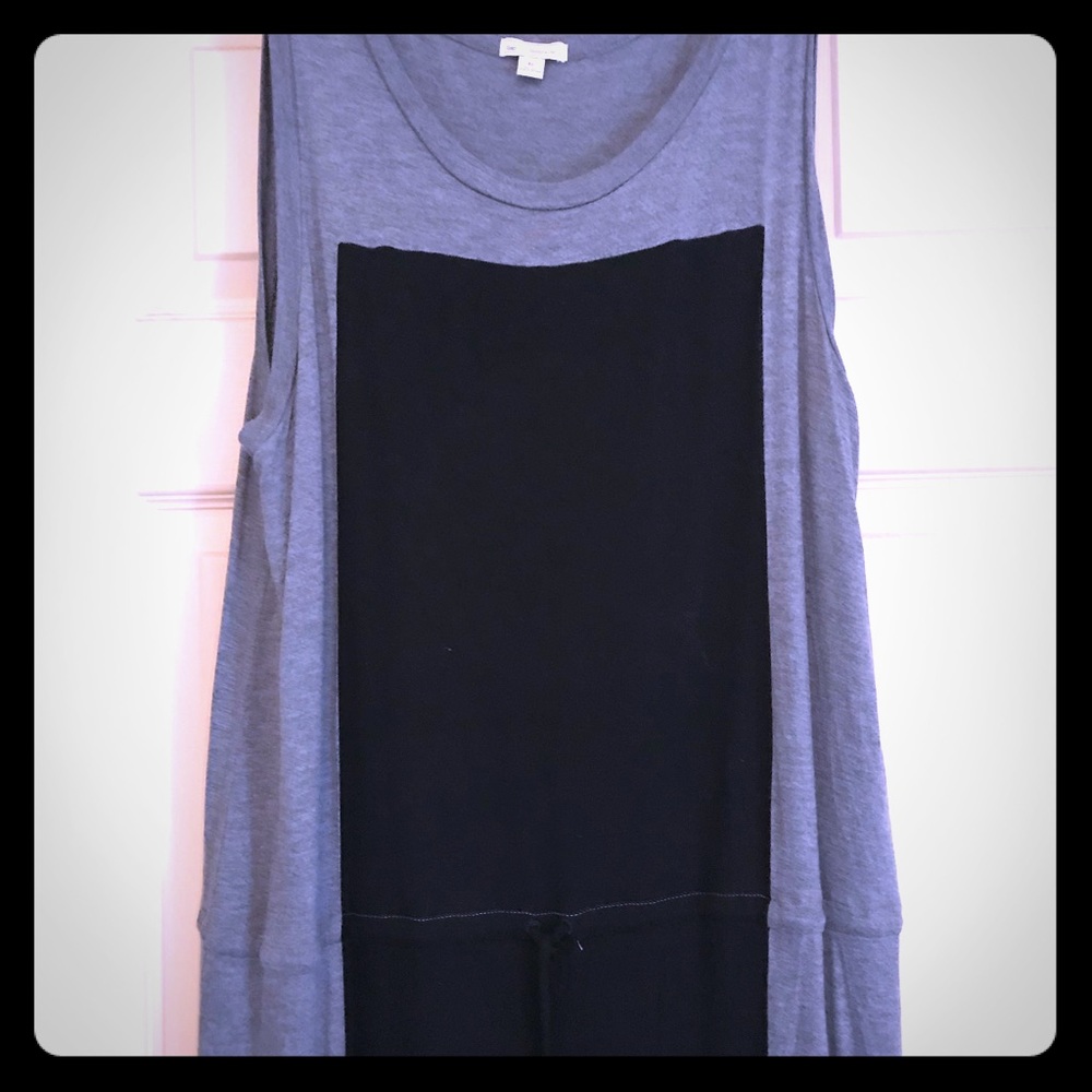 Gap maxi dress with drawstring waist